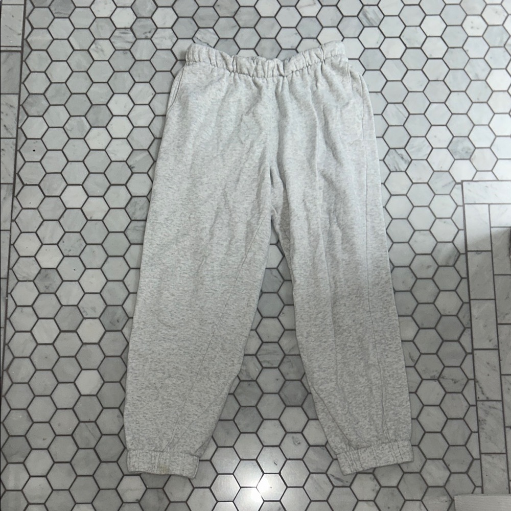 Hollister Gray Sweatpants Relaxed Fit Joggers